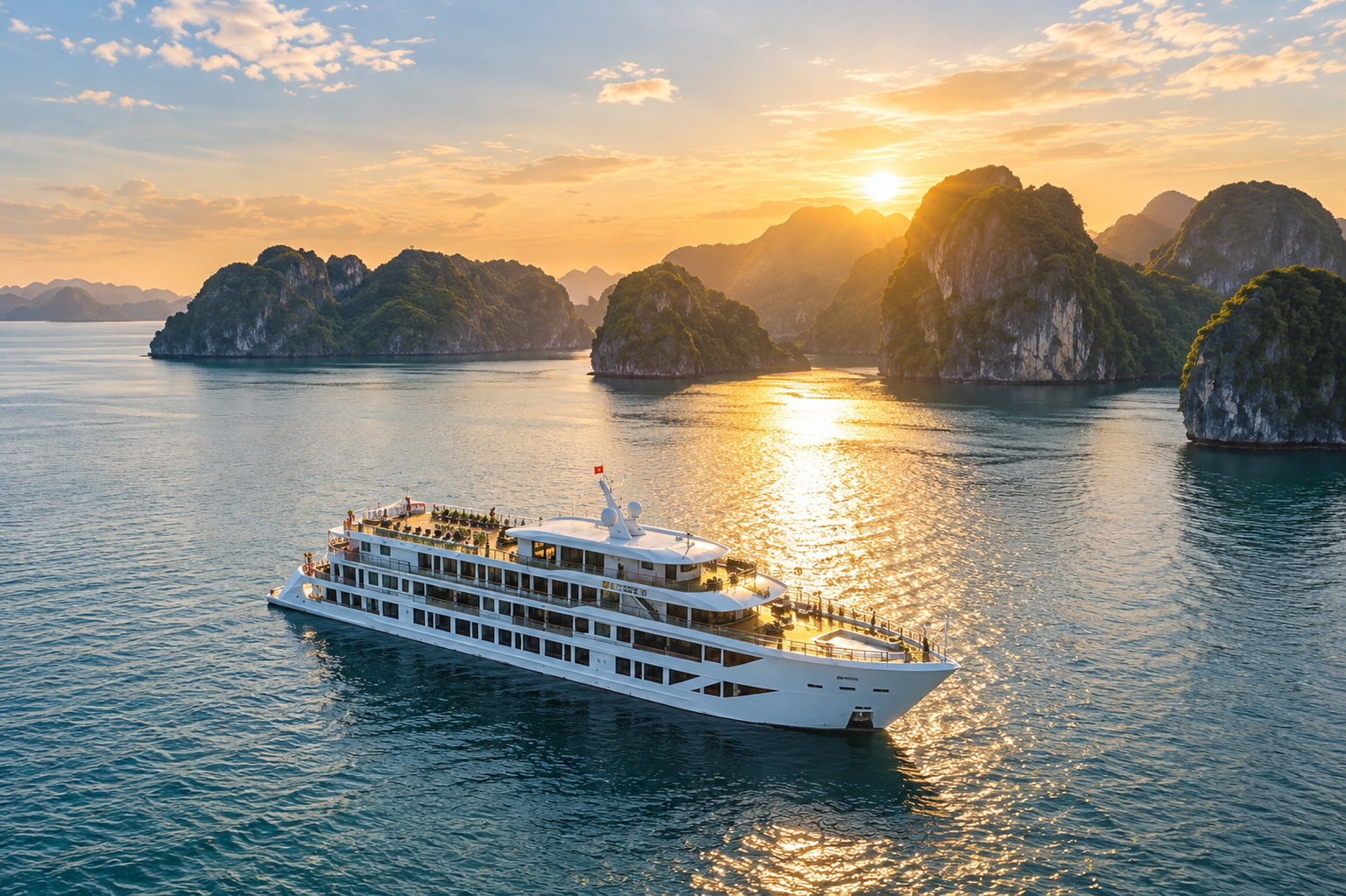 TOUR HẠ LONG 3N2Đ TỪ HỒ CHÍ MINH – KỲ NGHỈ THƯỢNG HẠNG TRÊN DU THUYỀN 5* GIỮA VỊNH DI SẢN