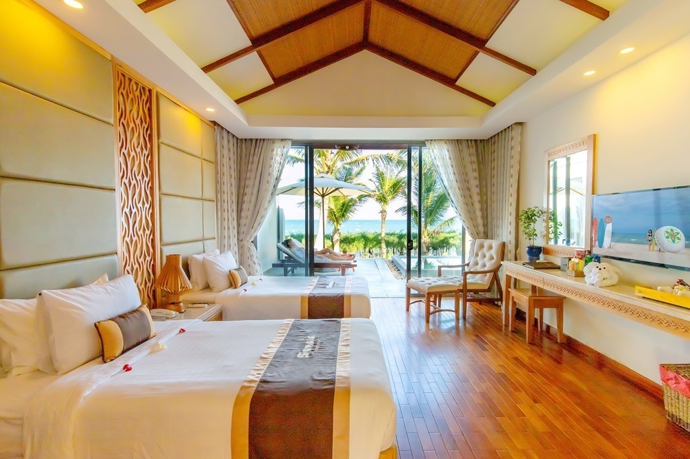 04-Bed Room Beach Front Bungalow -bestbooking.vn