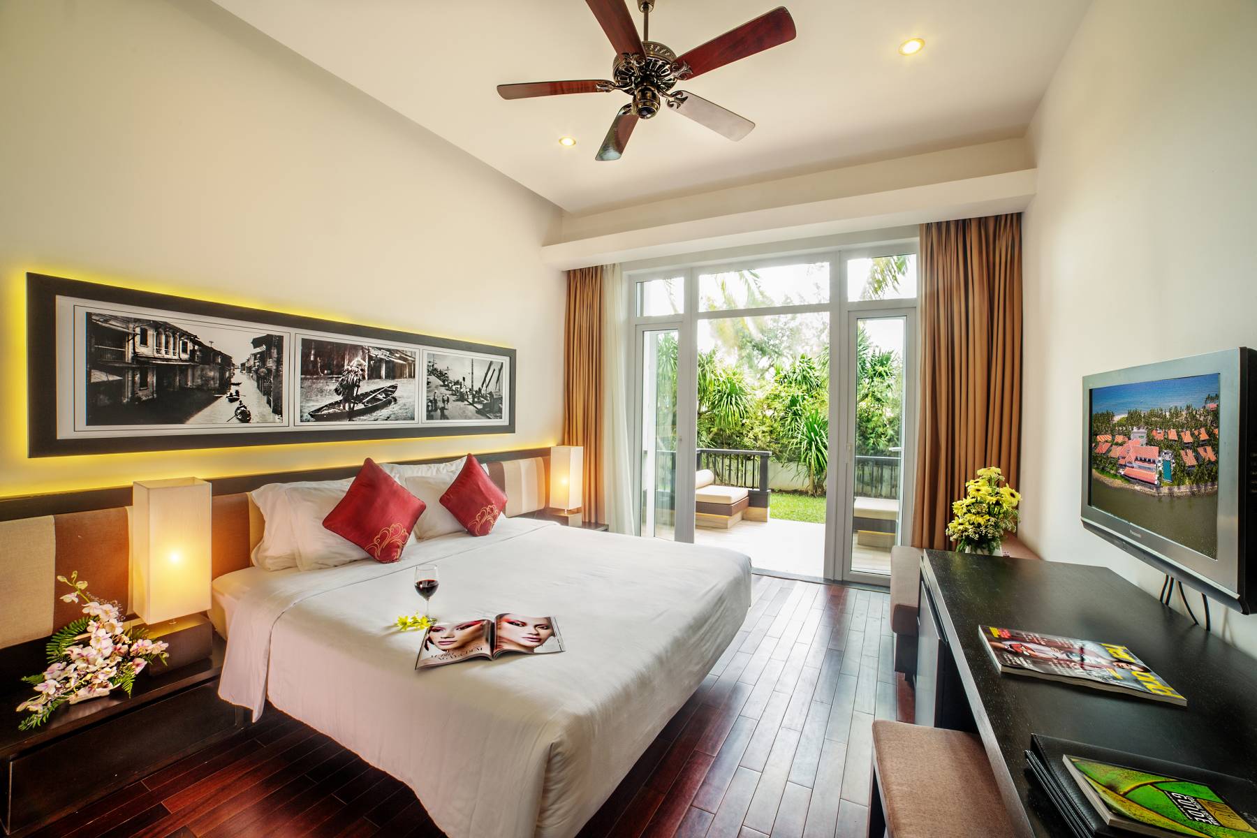 Phòng Deluxe Hướng Vườn