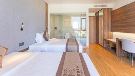 Phòng Deluxe Twin Sea View