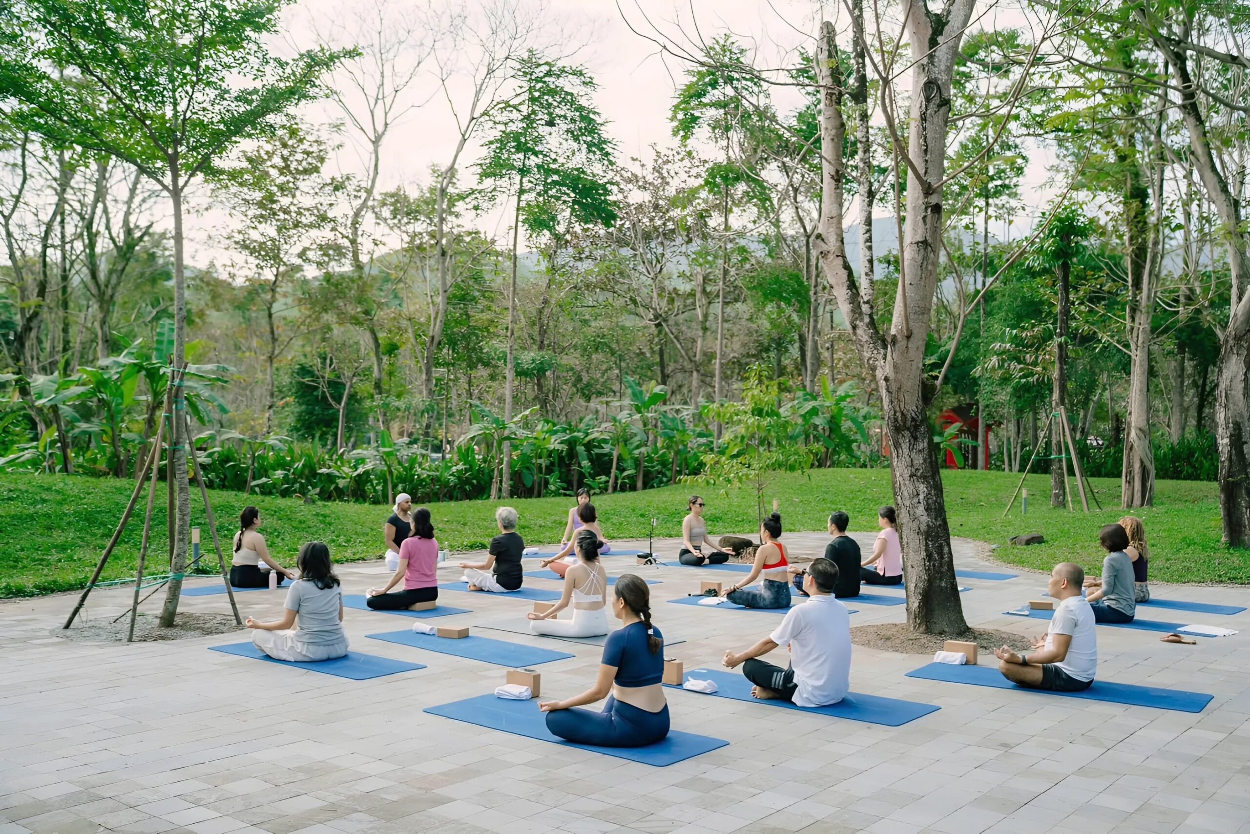 Tham gia một số hoạt động chăm sóc sức khoẻ tại Alba Wellness cùng BestBooking Travel